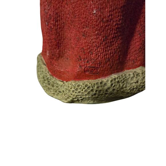 Santa statue with nutcracker 12 in - Picture 3 of 6